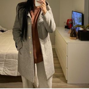 Manteau aritzia gris